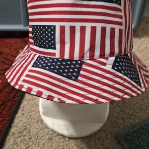 New Stars And Stripes American Flag Bucket Hat